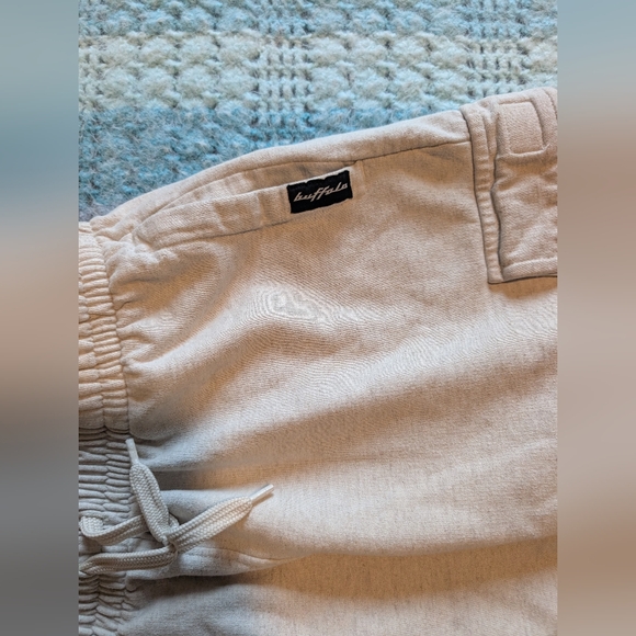 Boys Beige Cargo Sports Shorts Buffalo David Britton Parker Slim Fit Size 14/16 - Picture 7 of 8